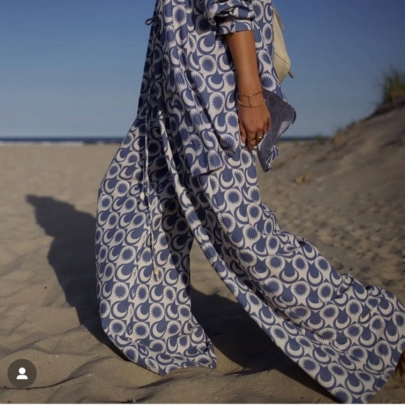 NWT How Do You Wear That Patterned Wide Leg Pant - Picture 4 of 11